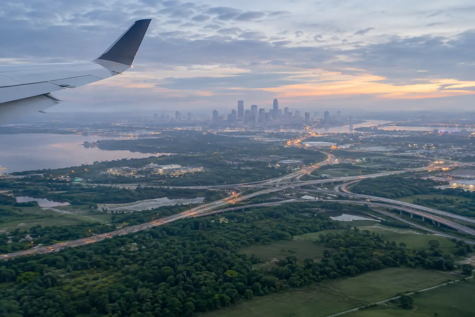 Houston from the air