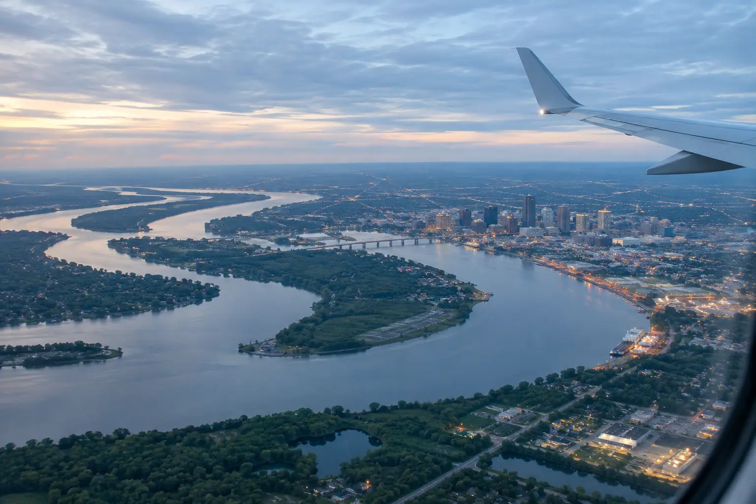 Minneapolis from the air