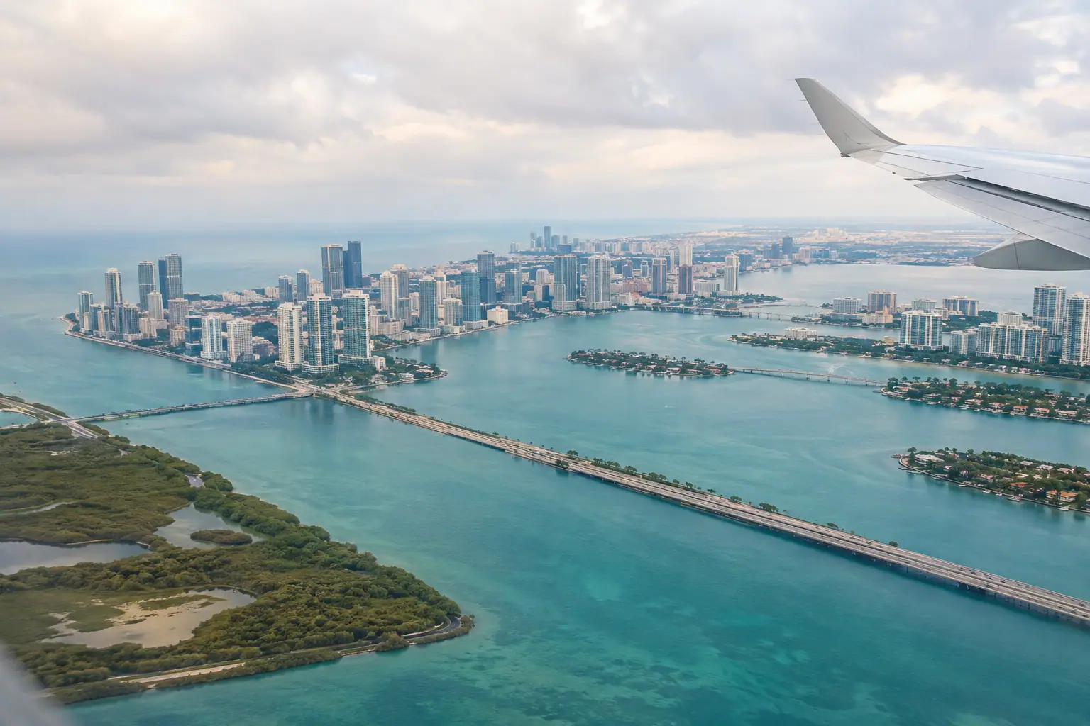 Miami from the air